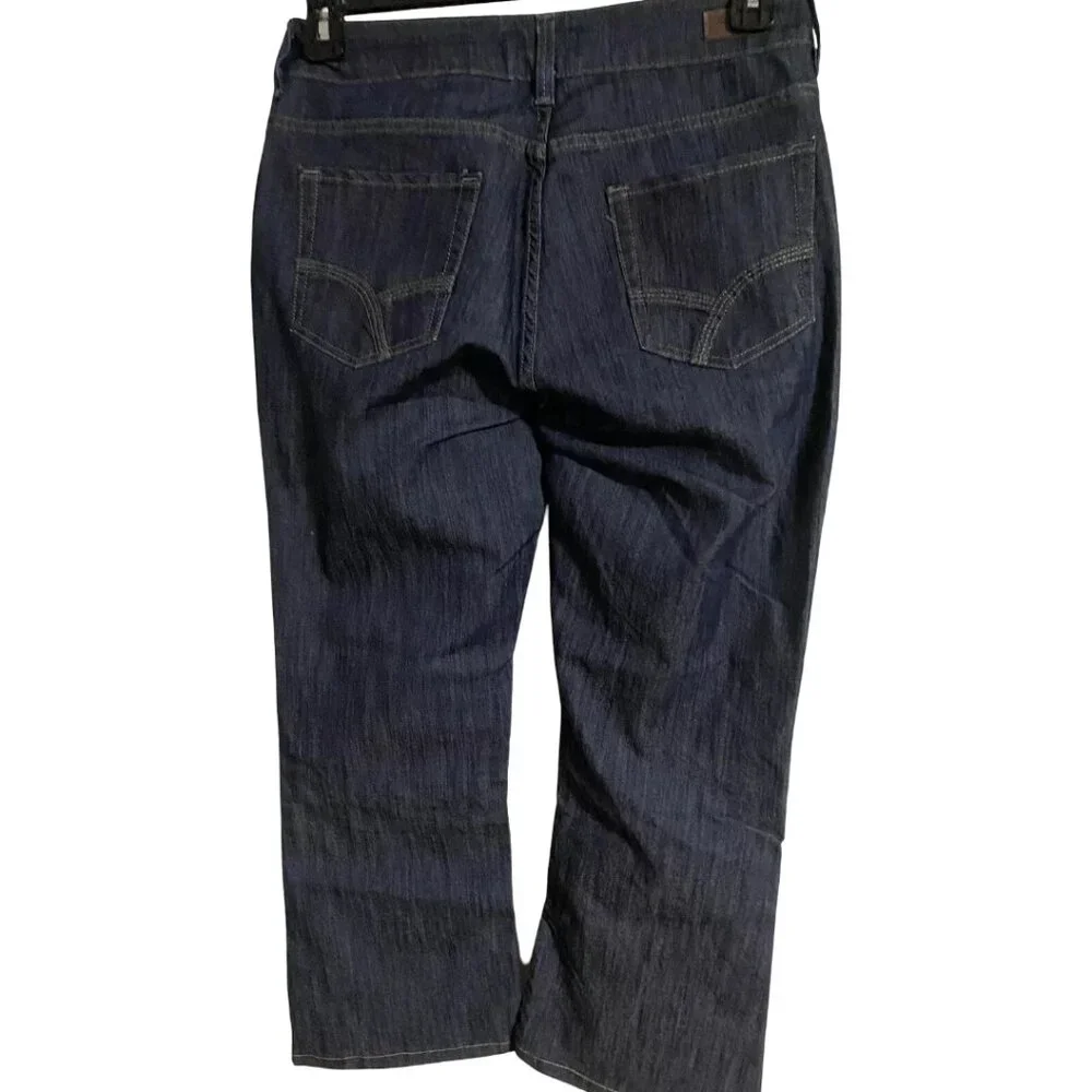 NWOT Riders by Lee No Gap Bootcut Stretch Jeans Dark Wash 24W✨50% Off Bundles 3+ - Picture 2 of 15